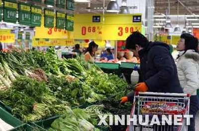 全國蔬菜價(jià)格小幅上漲 成品糧油價(jià)格穩(wěn)定(圖)